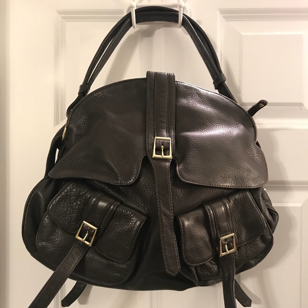 Bulga Helmet Handbag - Authentic